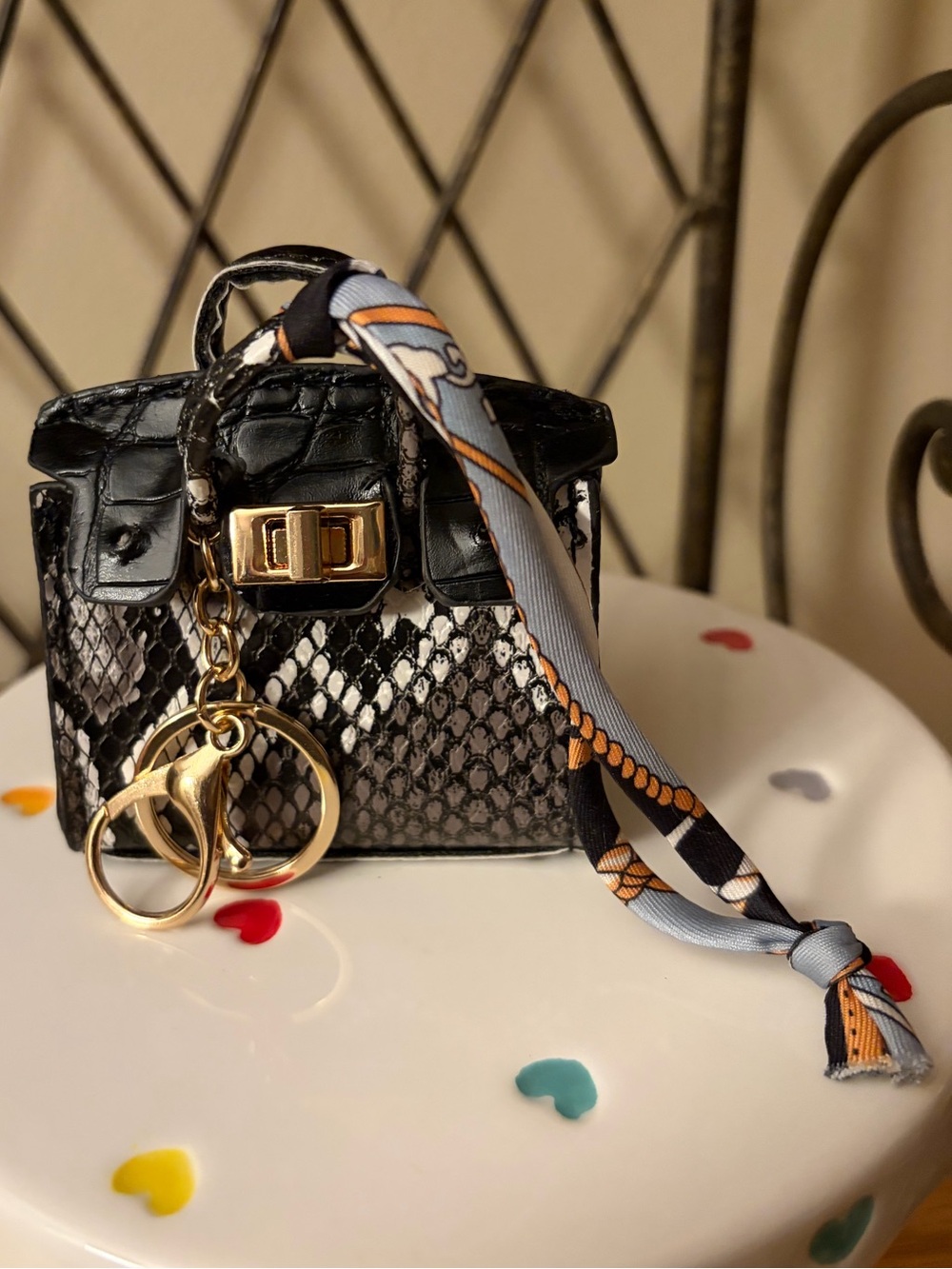 Michael Kors Gold-Tone MK Logo - Picture 3 of 6